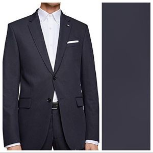 NWOT. Zara Man Dark Blue Blazer. Size 40.